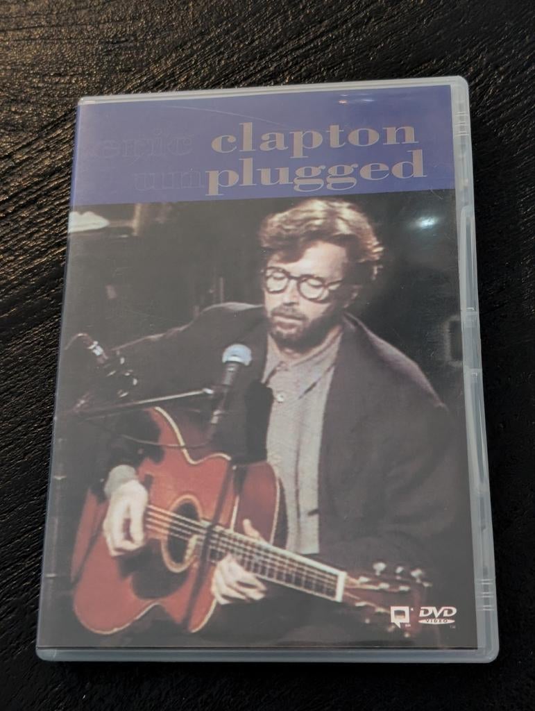 Eric Clapton Unplugged DVD - Live Akoestisch Concert, Alle leeftijden, Verzenden, Zo goed als nieuw, Muziek en Concerten