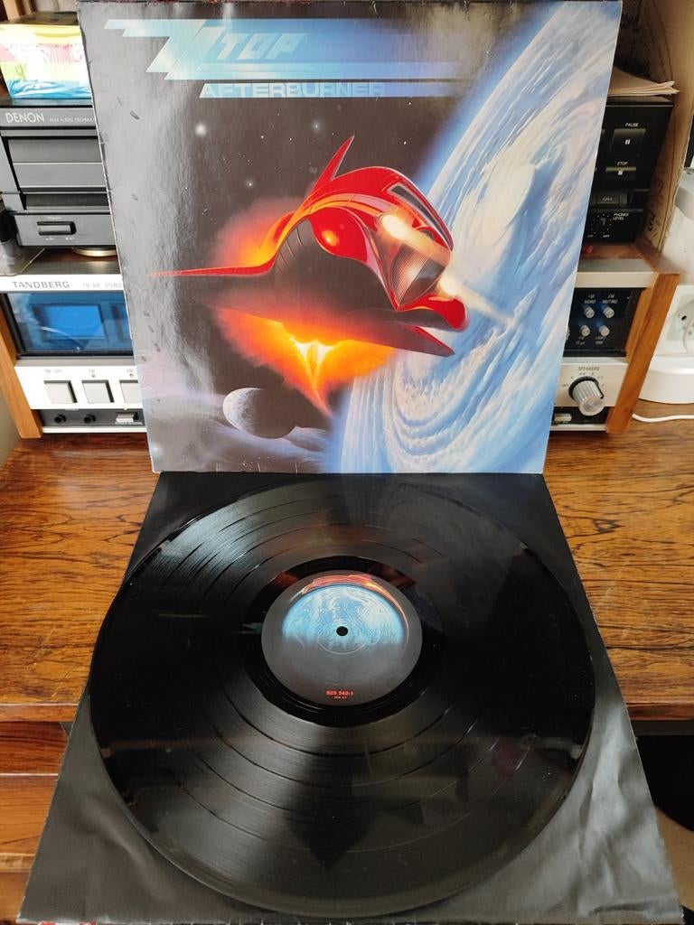 ZZ Top - Afterburner LP (1985) - Rock Vinyl, Ophalen of Verzenden, Gebruikt, 12 inch