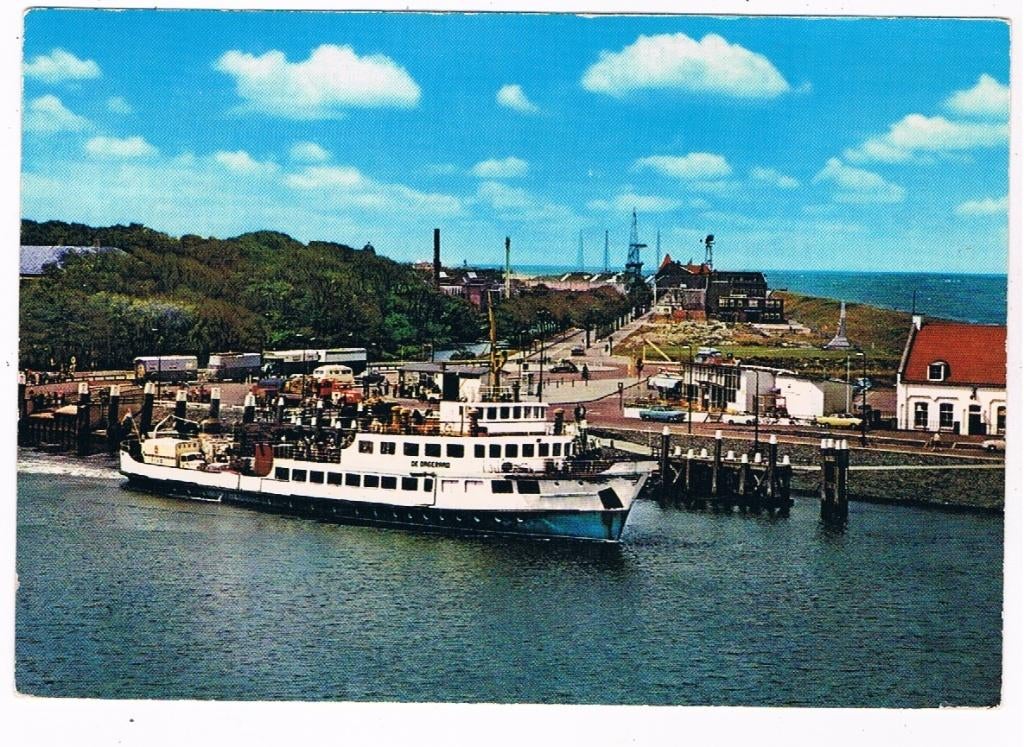 34 / DEN HELDER : Vertrek Texelse Boot ( DAF-Truck), Verzenden, 1960 tot 1980, Gelopen, Noord-Holland