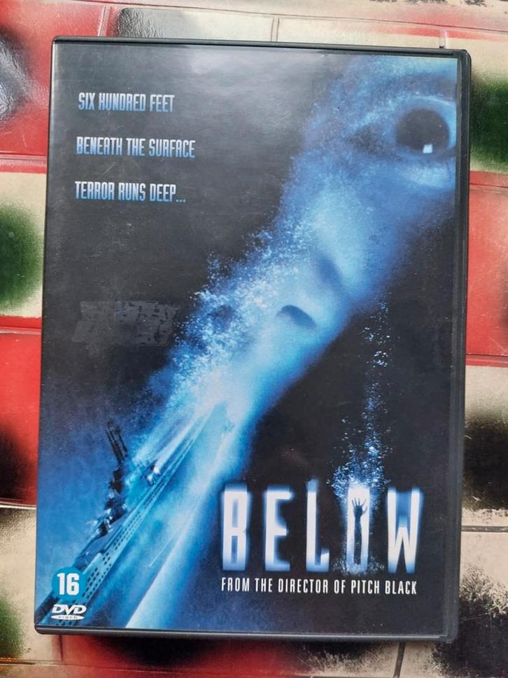 Dvd - Below - Onderzeeër Thriller, Cd's en Dvd's, Dvd's | Horror, Zo goed als nieuw, Overige genres, Vanaf 16 jaar, Ophalen of Verzenden
