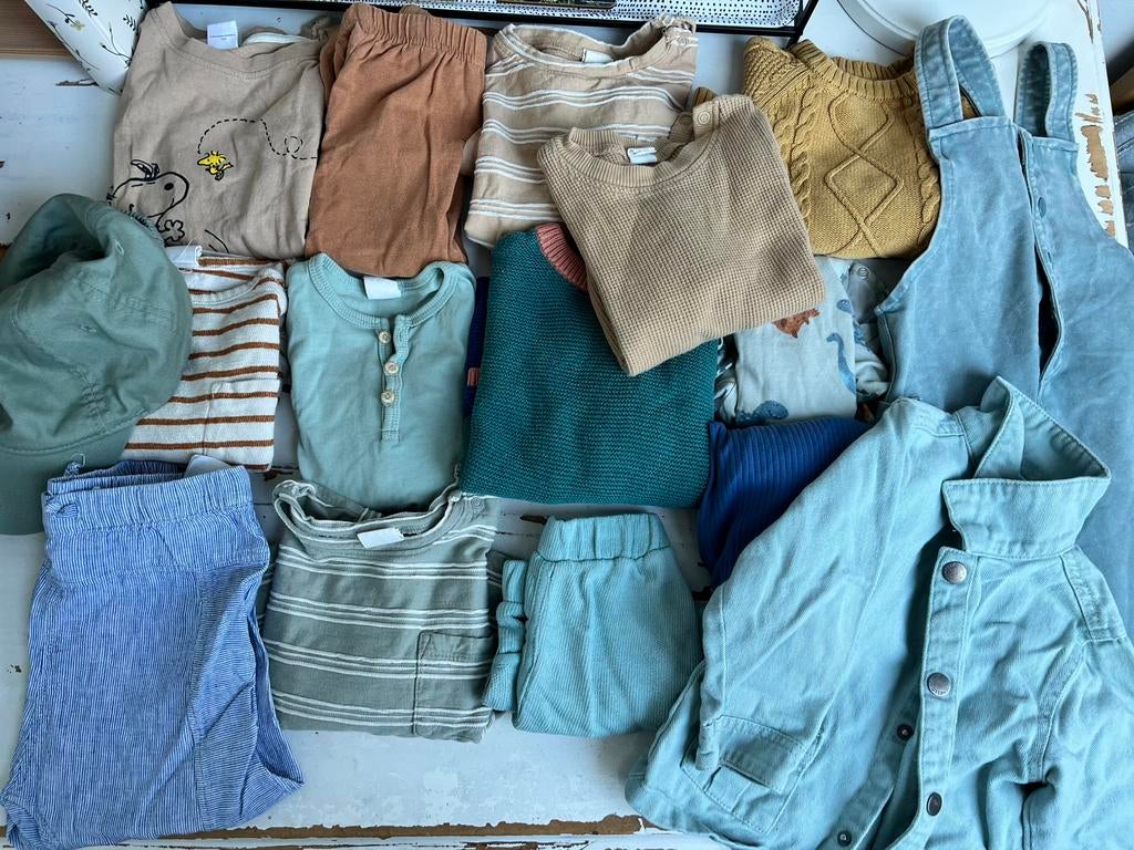 Pakket jongenskleding maat 86 verschillende merken, Kinderen en Baby's, Ophalen of Verzenden, Gebruikt, Maat 86