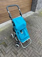Boodschappen trolley blauw, Ophalen, Zo goed als nieuw