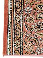 Vintage oosters wol floral vloerkleed loper koraal 70x222cm, Gebruikt, Klassiek, Oosters, 200 cm of meer, Onbekend