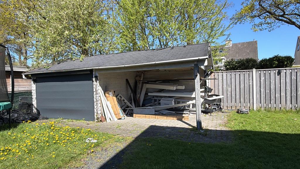Grote blokhut met elektrisch rolluik, Tuin en Terras, Ophalen, Blokhut, Zonder ramen, 500 cm of meer
