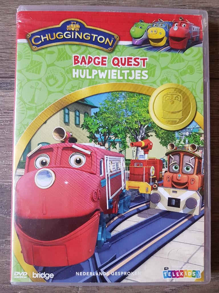 Dvd : Chuggington ... Hulpwieltjes, Avontuur, Alle leeftijden, Ophalen of Verzenden, Zo goed als nieuw