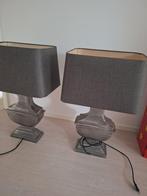 2 Schemerlampen met zware voeten, Ophalen of Verzenden, Zo goed als nieuw