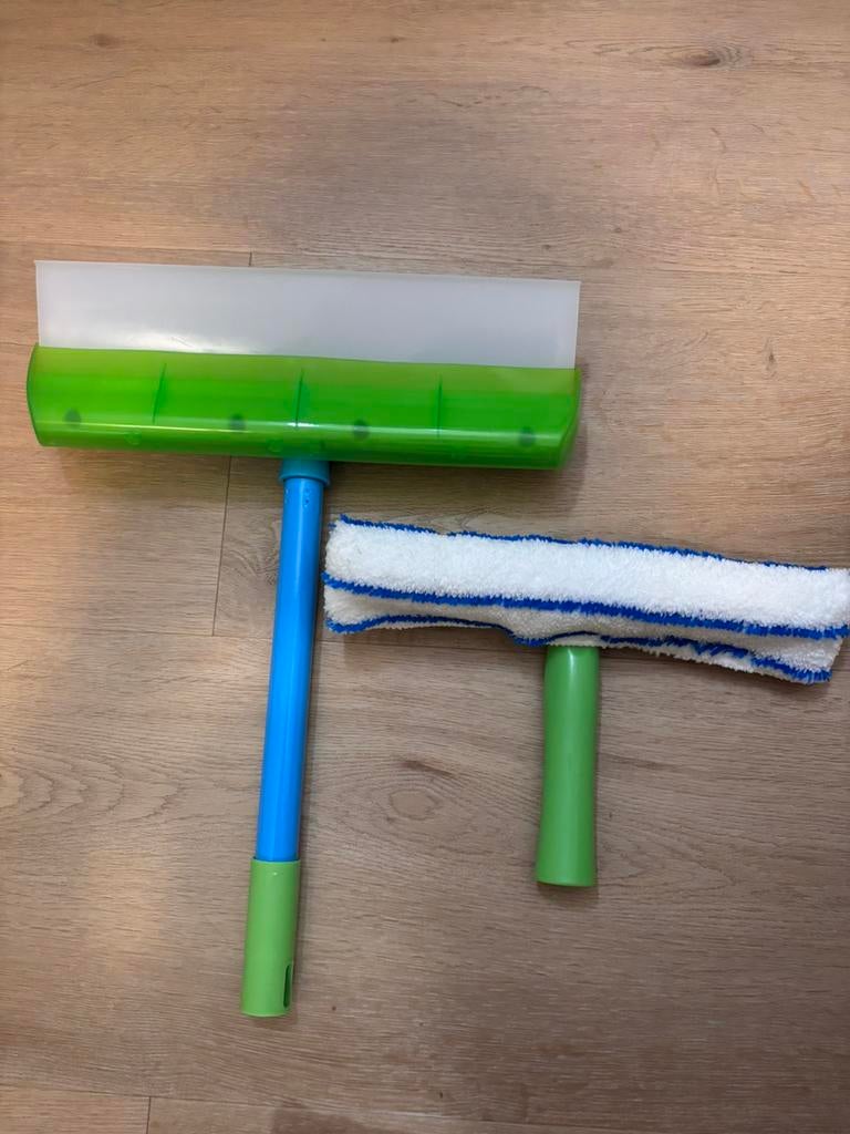 Ramen wassen, Ophalen, Raamwisser of Trekker