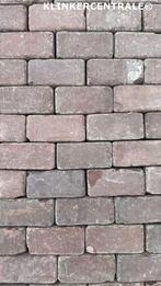 30m2 rood paars gemêleerd gebakken klinkers keiformaat brood, Bij dit gebruikte product niet meer te achterhalen., Gebruikt, Verzenden