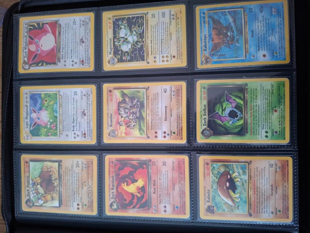Pokémon Kaarten Verzameling - Diverse Oude Kaarten, Ophalen of Verzenden, Gebruikt, Meerdere kaarten