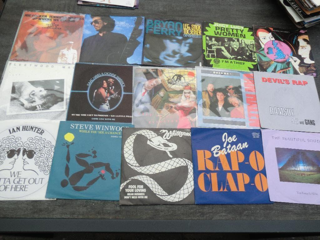 Partij singles jaren 70/80/90  200 stuks, 7 inch, Single, Ophalen of Verzenden, Zo goed als nieuw