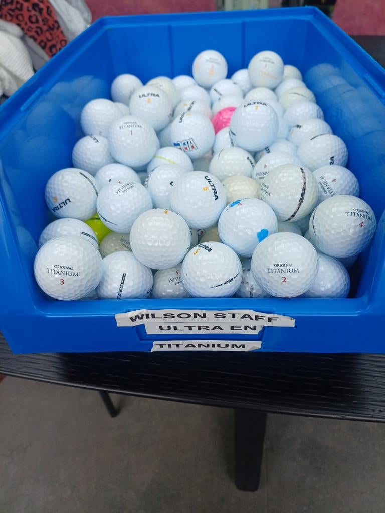 Wilson Titanium & Ultra mix zie beschrijving, Ophalen of Verzenden, Zo goed als nieuw, Club