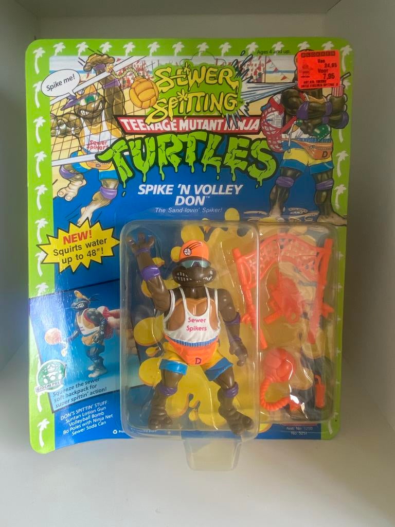 Ninja turtles vintage 1991, Ophalen of Verzenden, Zo goed als nieuw