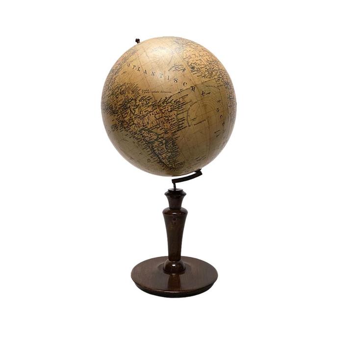 Antiek Hollandse globe van Dr. R. Neuse, circa 1910, Antiek en Kunst, Antiek | Overige Antiek, Ophalen of Verzenden