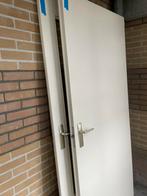 1 Opdek deur, Doe-het-zelf en Verbouw, Deuren en Horren, Ophalen of Verzenden, Zo goed als nieuw, Binnendeur, 200 tot 215 cm