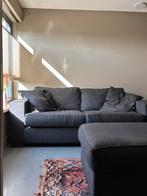 Bank donkergrijs Kartell inclusief poef, Huis en Inrichting, Banken | Bankstellen, Ophalen, Gebruikt, 75 tot 100 cm, 200 tot 250 cm