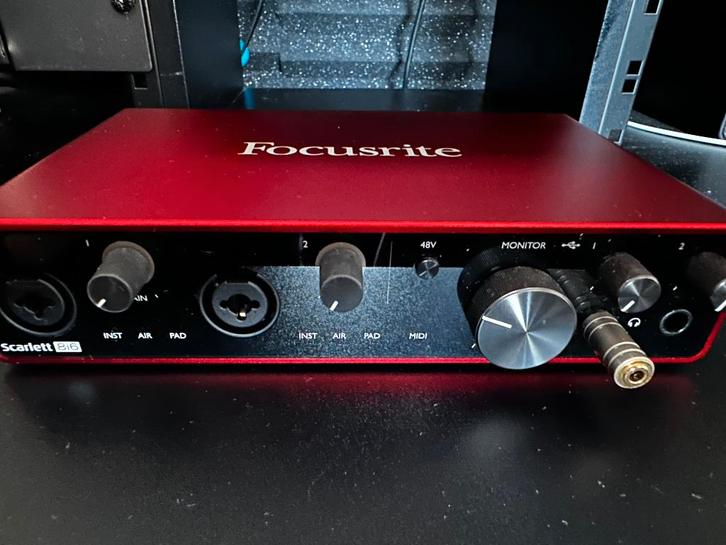 Focusrite Scarlett 8i6 audio-interface, Computers en Software, Geluidskaarten, Zo goed als nieuw, Ophalen of Verzenden