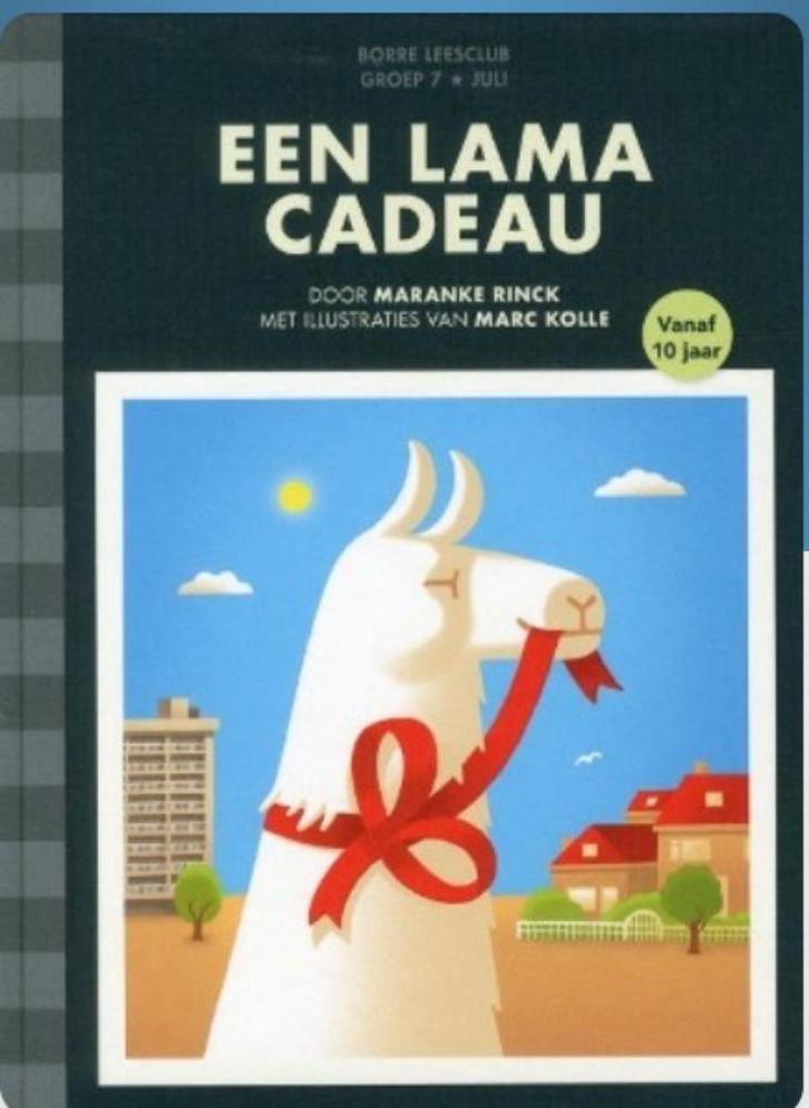 6 gestreepte boekjes groep 7 o.a. Een lama cadeau, Boeken, Kinderboeken | Jeugd | 10 tot 12 jaar, Zo goed als nieuw, Fictie, Ophalen of Verzenden