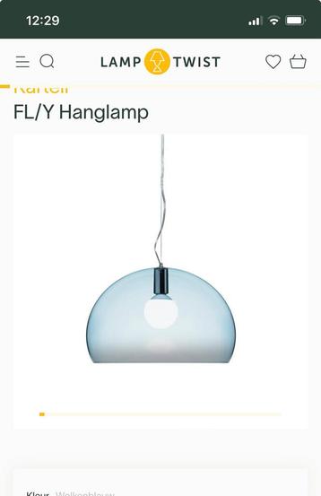 Kartell FL/Y hanglamp — Designklassieker door Ferruccio beschikbaar voor biedingen