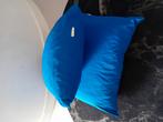 Zo goed als nieuw buitenkussens 3 stuks blauw 60 x 40 cm, Ophalen, Zo goed als nieuw