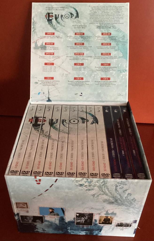 In Europa DVD serie 1 (1900-1943), Cd's en Dvd's, Alle leeftijden, Boxset, Ophalen of Verzenden, Zo goed als nieuw