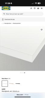 2x Ikea Lack plank wit 190x26cm nieuw in verpakking, Huis en Inrichting, Woonaccessoires | Wandplanken en Boekenplanken, Ophalen