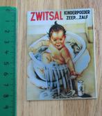 Magneet Zwitsal kinderpoeder zeep...zalf baby bad nostalgie, Gebruikt, Ophalen of Verzenden