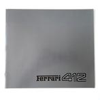 Ferrari 412 brochure, Verzenden, Zo goed als nieuw, Ferrari