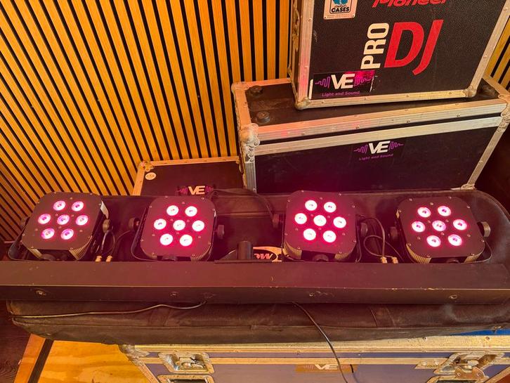 Compact Power Lichtset, Muziek en Instrumenten, Licht en Laser, Gebruikt, Licht, Kleur, Ophalen of Verzenden