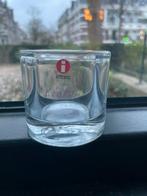 Iittalaa kivi waxinelichtje transparant, Ophalen of Verzenden, Zo goed als nieuw, Overige materialen, Minder dan 25 cm