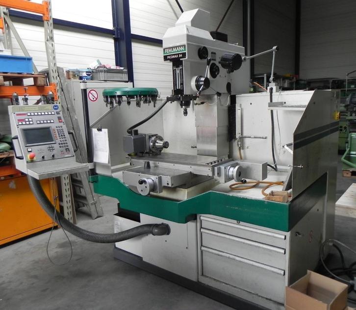 FEHLMANN PICOMAX P54 BOOR/FREESMACHINE., Doe-het-zelf en Verbouw, Draaibanken, Gebruikt, Overige typen, Ophalen