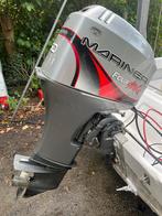 Mariner 50 pk 4 takt langstaart met powertrim., Ophalen, Gebruikt, Binnenboordmotor, Elektrische start