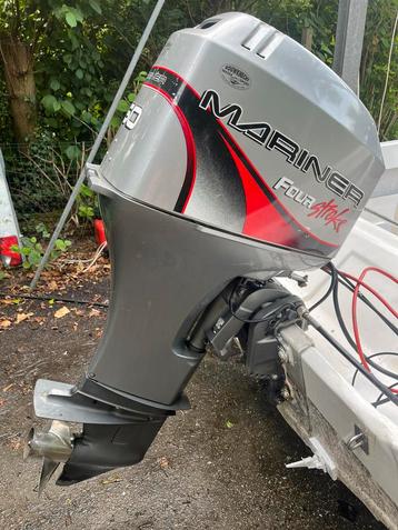 Mariner 50 pk 4 takt langstaart met powertrim. beschikbaar voor biedingen