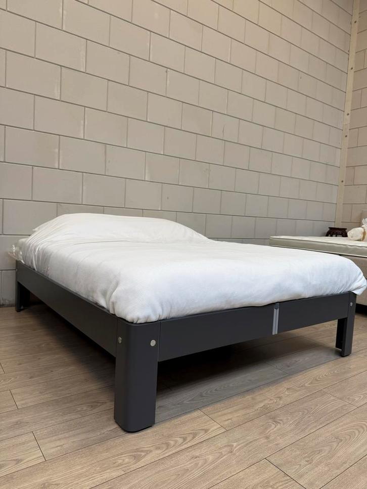 Auping Auronde 160x200 Complete Set - Deelbaar, Huis en Inrichting, Slaapkamer | Bedden, Gebruikt, Tweepersoons, 160 cm, 200 cm