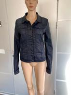 J174 Drykorn maat 36=S coated spijkerjasje jasje spijker, Kleding | Dames, Drykorn, Zwart, Ophalen of Verzenden, Zo goed als nieuw