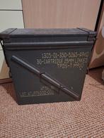 Grote Munitiekist 30 cartridge 25mm linked, Ophalen, Kist of Geocache