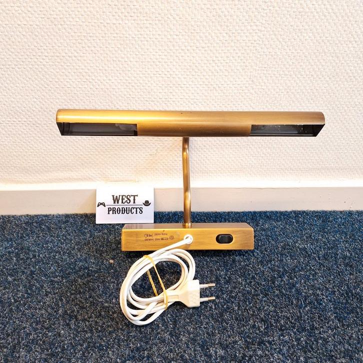 Vintage Man Kwong Moulin G9 2LT Picture Light (Compleet), Huis en Inrichting, Lampen | Wandlampen, Gebruikt, Metaal, Ophalen of Verzenden