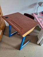 Retro schoolbankje met stoel, Ophalen, Gebruikt, Tafel(s) en Stoel(en)