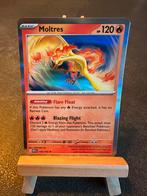 Moltres holo 146/165 Pokémon Mew 151, Ophalen of Verzenden, Zo goed als nieuw, Losse kaart