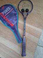 Squash racket, Sport en Fitness, Squash, Ophalen, Gebruikt, Racket, Met hoes