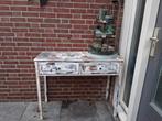 Unieke sidetable ~ eyecatcher ~ supertoffe aanwinst, Ophalen, 100 tot 150 cm, Zo goed als nieuw, 25 tot 50 cm