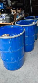 Vuurton  200 liter ,ook 60 liter ,nette tonnen met e.v.t dek, Ophalen, Zo goed als nieuw