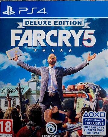 Far Cry 5 Deluxe Edition PS4 - Zo Goed Als Nieuw! beschikbaar voor biedingen