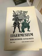 Legermuseum bibliotheek catalogus diverse delen, Boeken, Gelezen, Ophalen of Verzenden