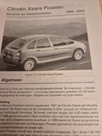 Dikke 238 blz Citroën Picasso I vraagbaak werkplaatshandboek, Ophalen of Verzenden