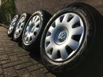 Complete set 15 Inch velgen inclusief winterbanden, Ophalen, Gebruikt, 15 inch, Banden en Velgen