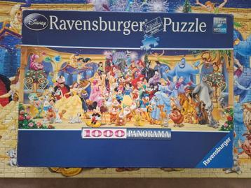 Ravensburger puzzel, Disney groepsfoto, 1000 stukjes beschikbaar voor biedingen