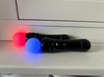 2 x Move controllers PS3 (zgan), Spelcomputers en Games, Games | Sony PlayStation 3, 3 spelers of meer, Ophalen of Verzenden, Zo goed als nieuw