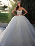 Trouwjurk, Kleding | Dames, Trouwkleding en Trouwaccessoires, Ophalen of Verzenden, Zo goed als nieuw, Wit, Trouwjurk