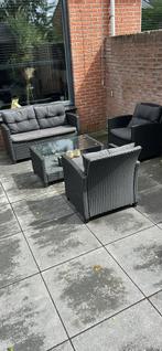 Tuinset, Tuin en Terras, Tuinsets en Loungesets, Ophalen, 4 zitplaatsen, Gebruikt, Bank