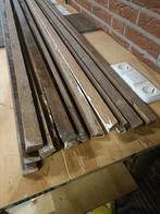 merantie houten plinten trapezium, Doe-het-zelf en Verbouw, Ophalen, Overige materialen, Gebruikt, 250 cm of meer